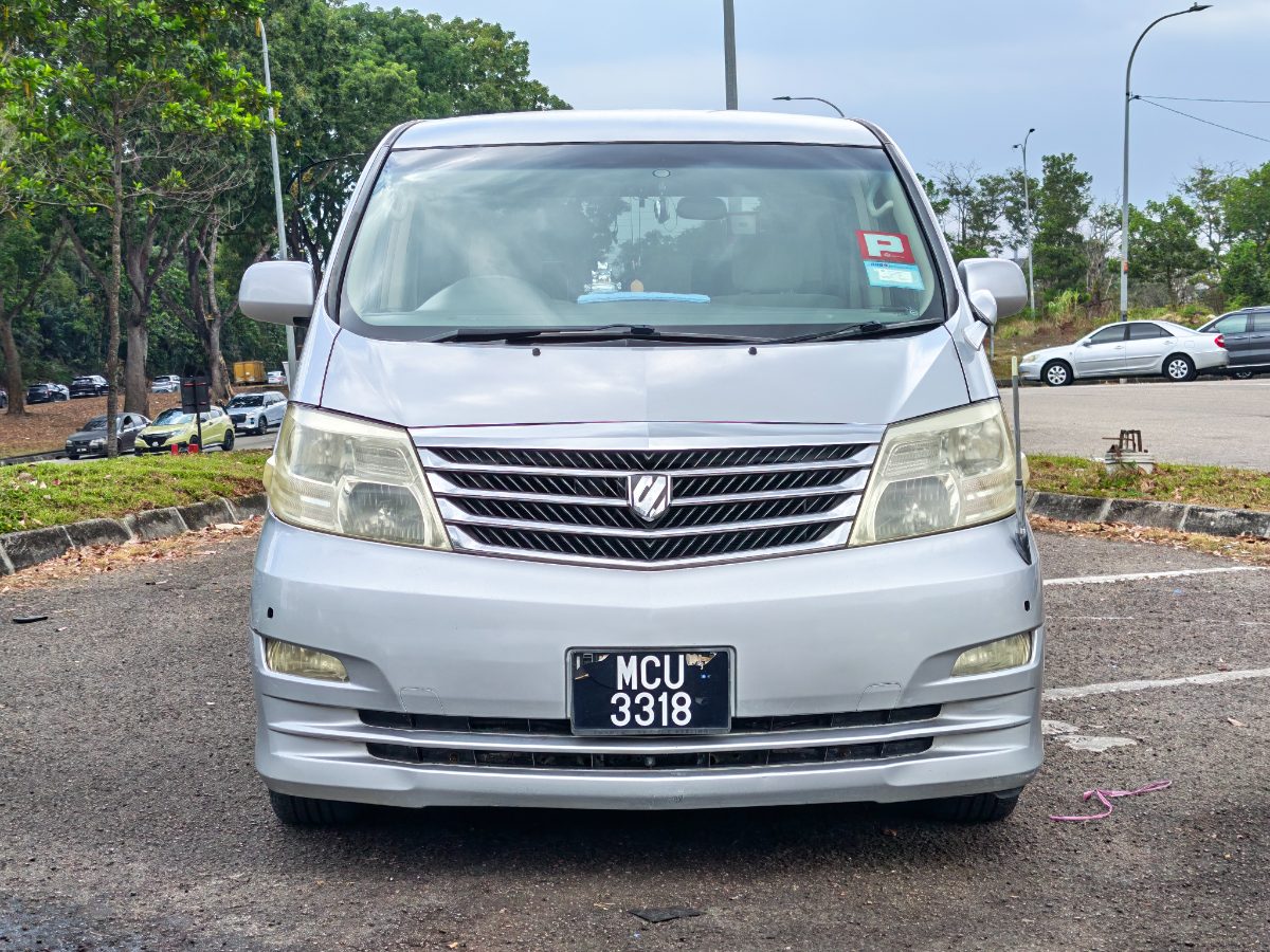 Toyota Alphard 2007 Silver Auto（自动） 二手车 Used Car Johor Bahru