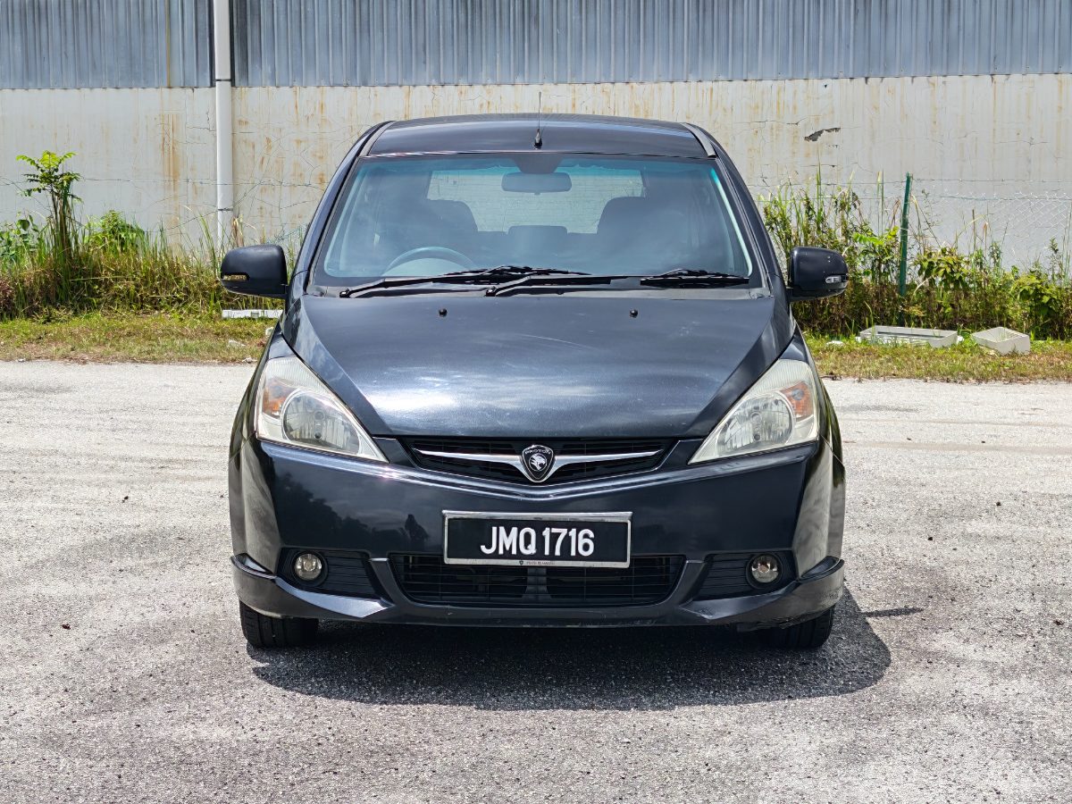 Proton Exora 2010 Hitam Auto（自动） 二手车 Used Car Johor Bahru