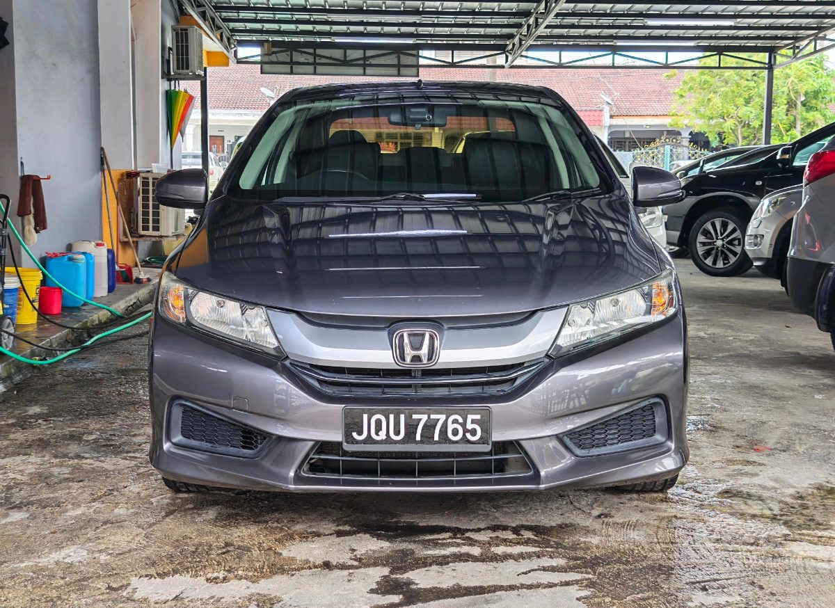 Honda City 2015 Kelabu Auto（自动） 二手车 Used Car Johor Bahru
