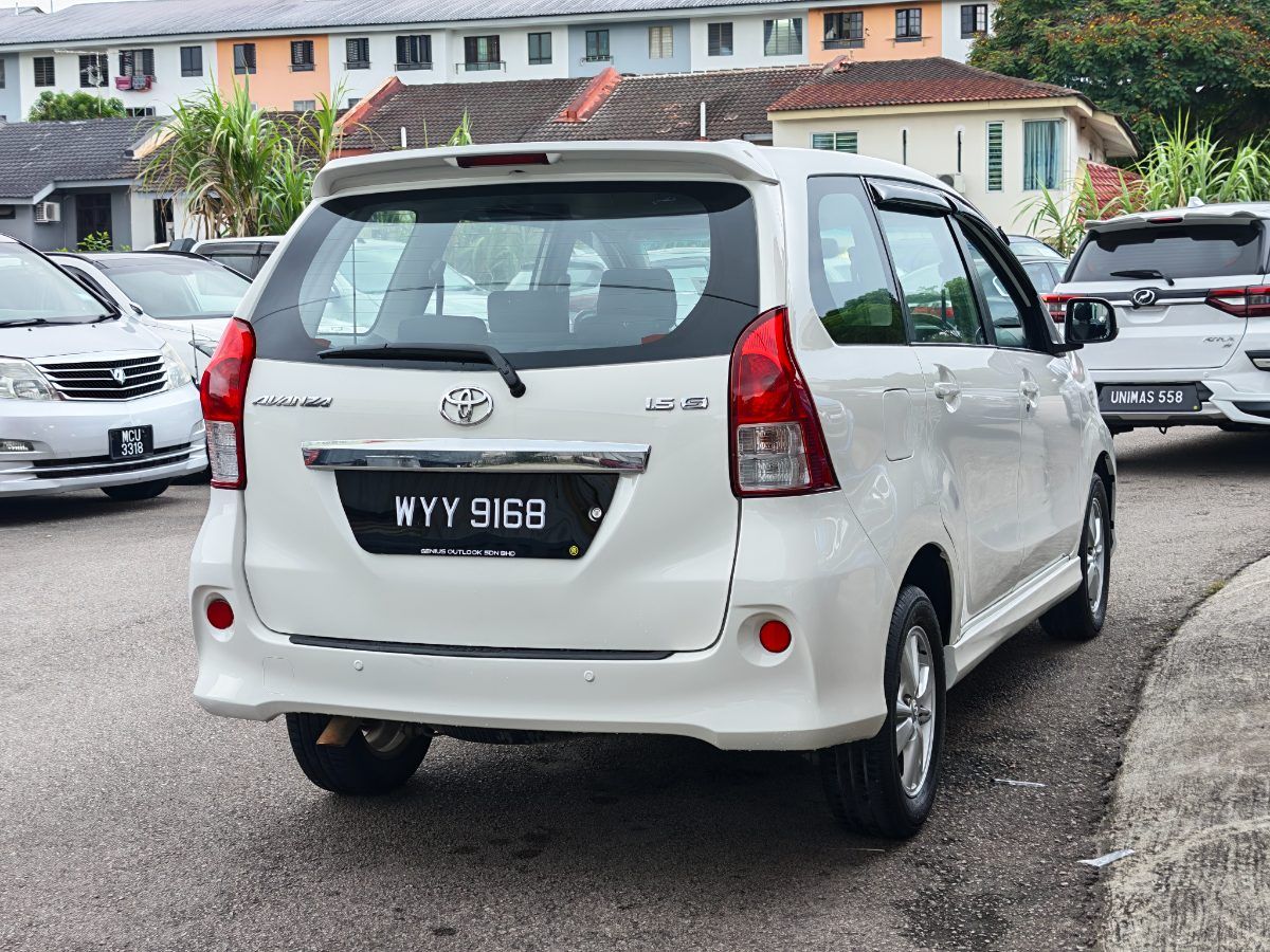 Toyota Avanza 2013 Used Car Johor Bahru 9