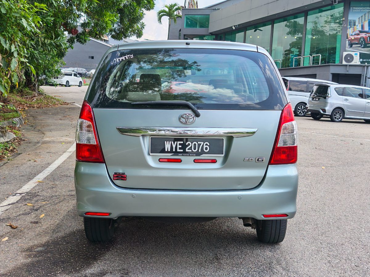 Toyota Innova 2013 Used Car Johor Bahru 8