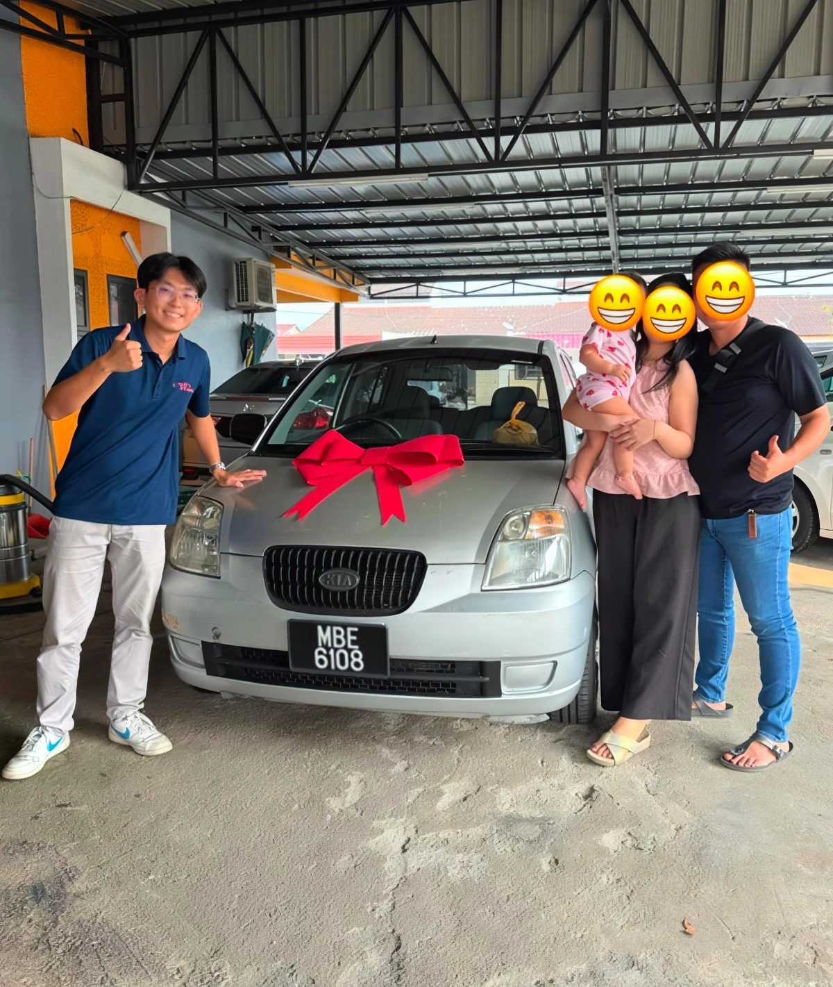 Detik Serah Kereta Dong Huat JB