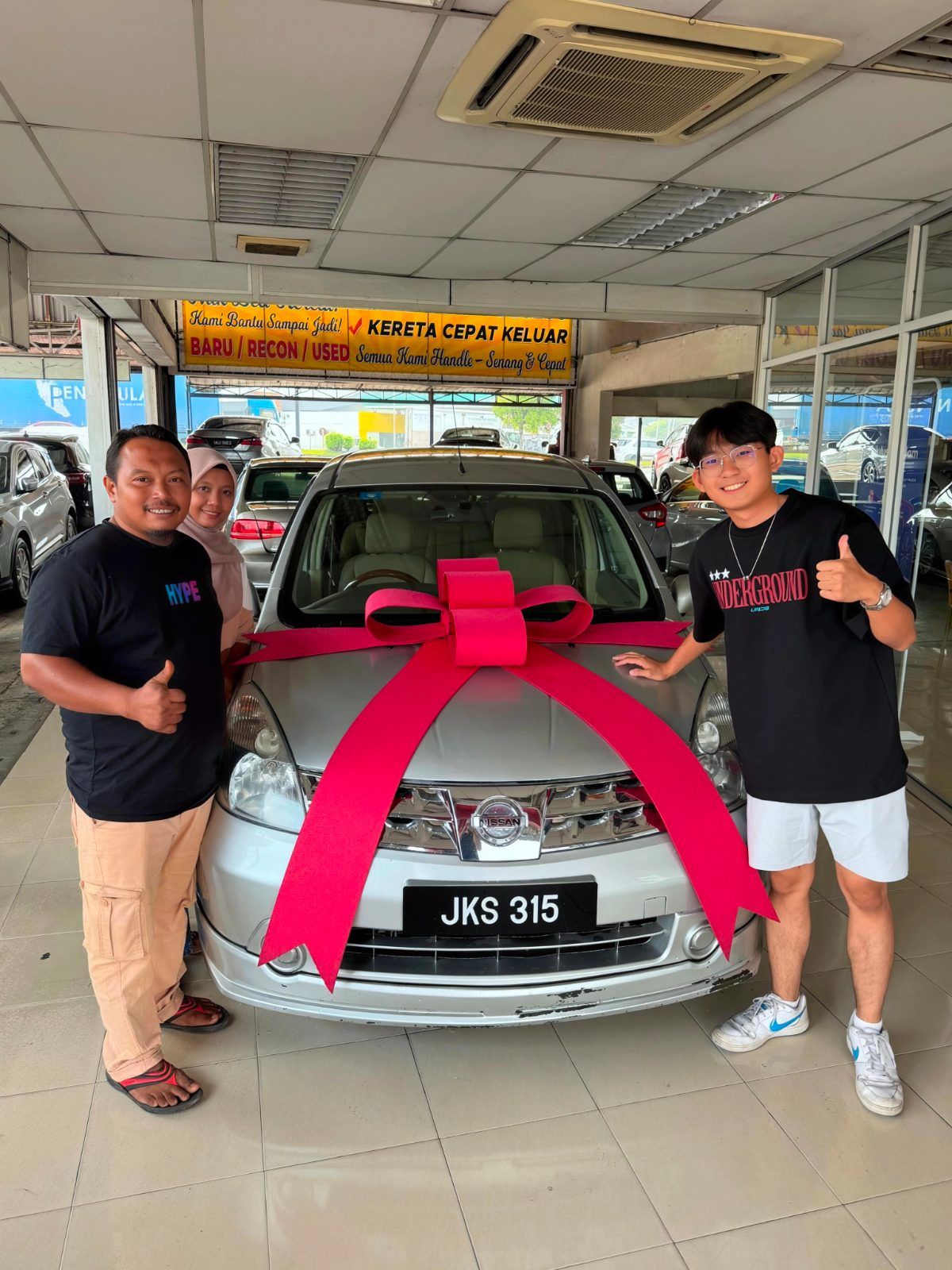 Detik Serah Kereta Dong Huat JB
